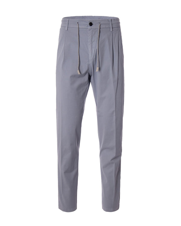 Jogger Trousers Sky Blue Cotton