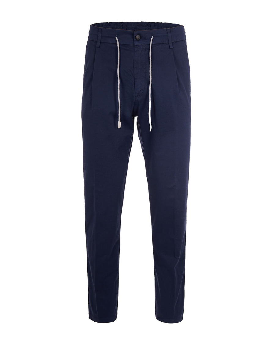 Jogger Trousers Blue Cotton