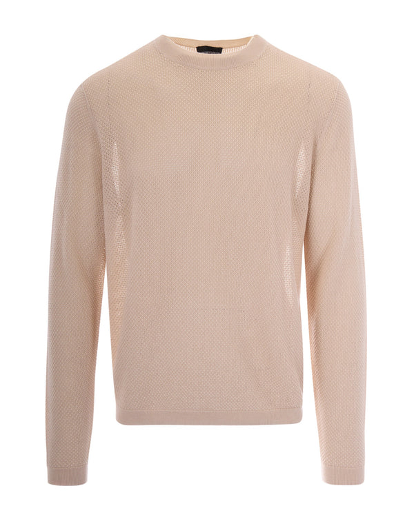 Crew Neck Sweater French Oak Main: Lyocell Jumpers