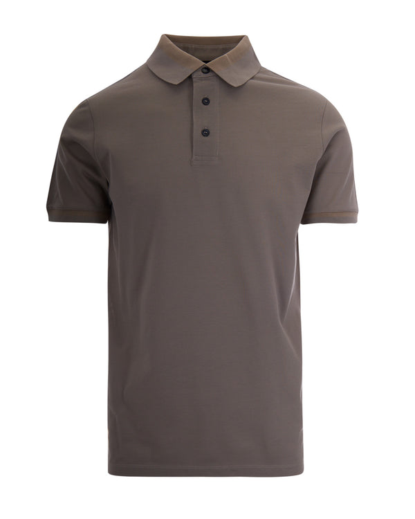 Polo Shirt Piquet Mourning Dove