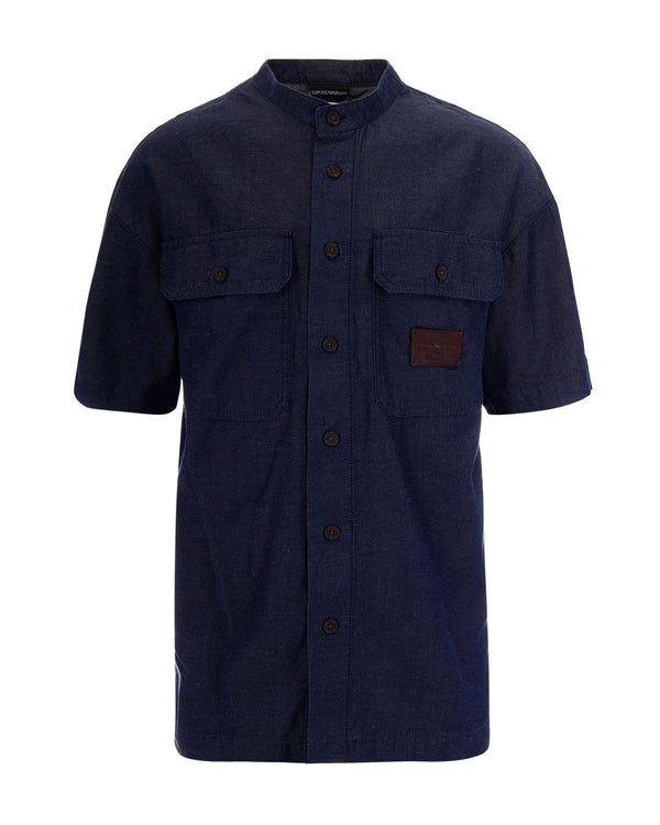 Shirt Chambray Blue Denim Lyocell