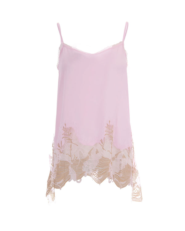 Lingerie Top Petal Pink Acetate Tops