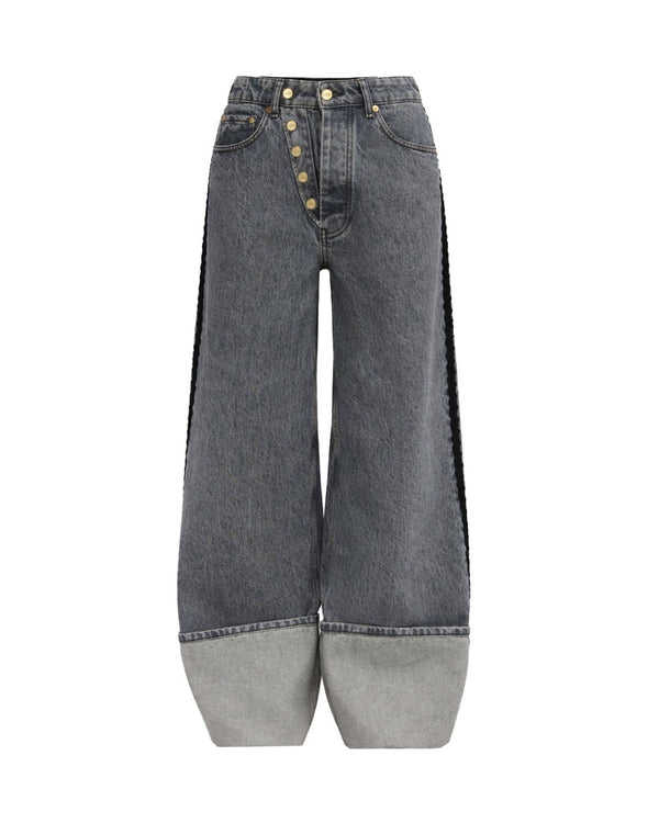 Jeans Double Fly Slate Grey Organic Cotton