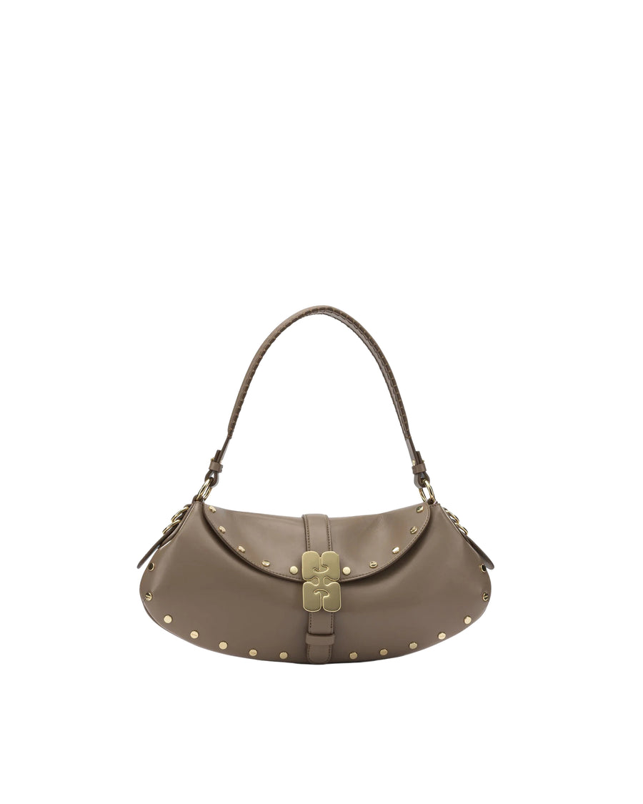 Shoulder Bag B-Kat Coca Mocha Recycled Leather Handbags