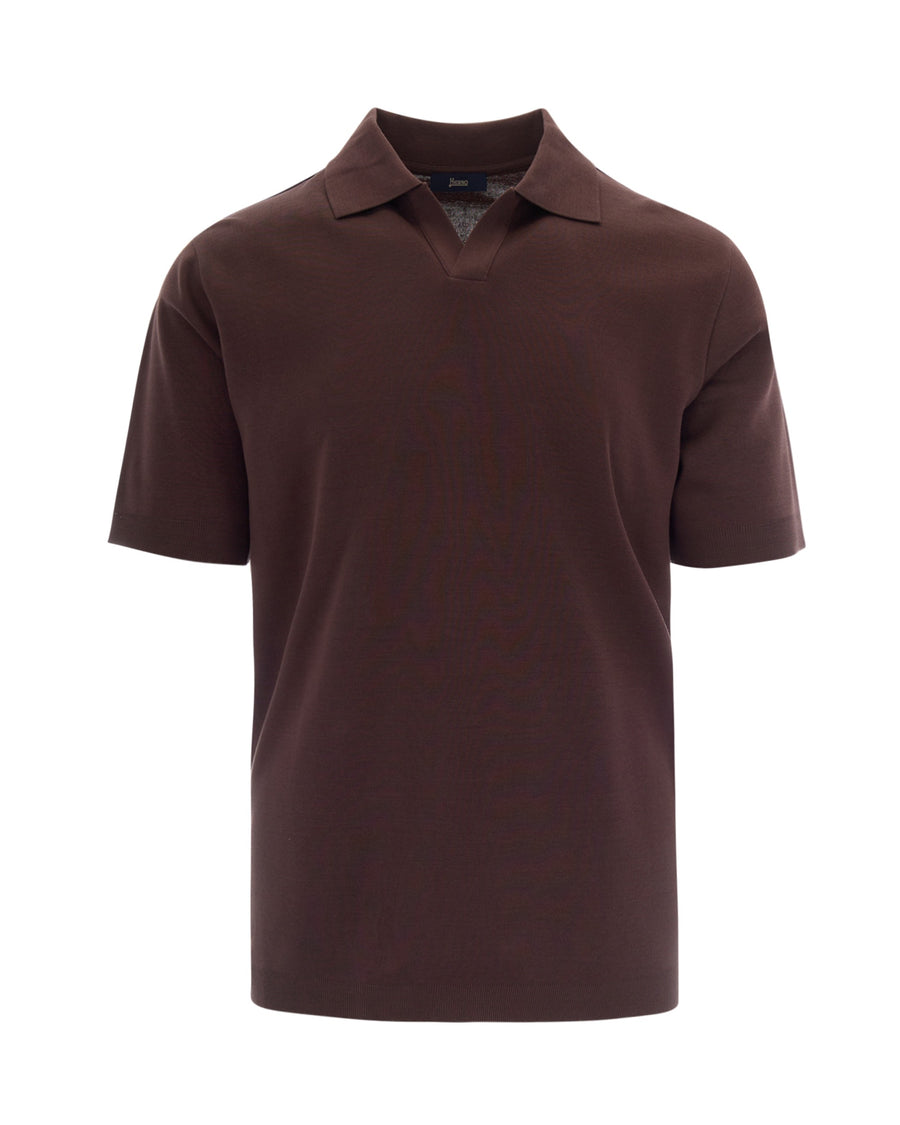 Polo Shirt Derby Dark Brown