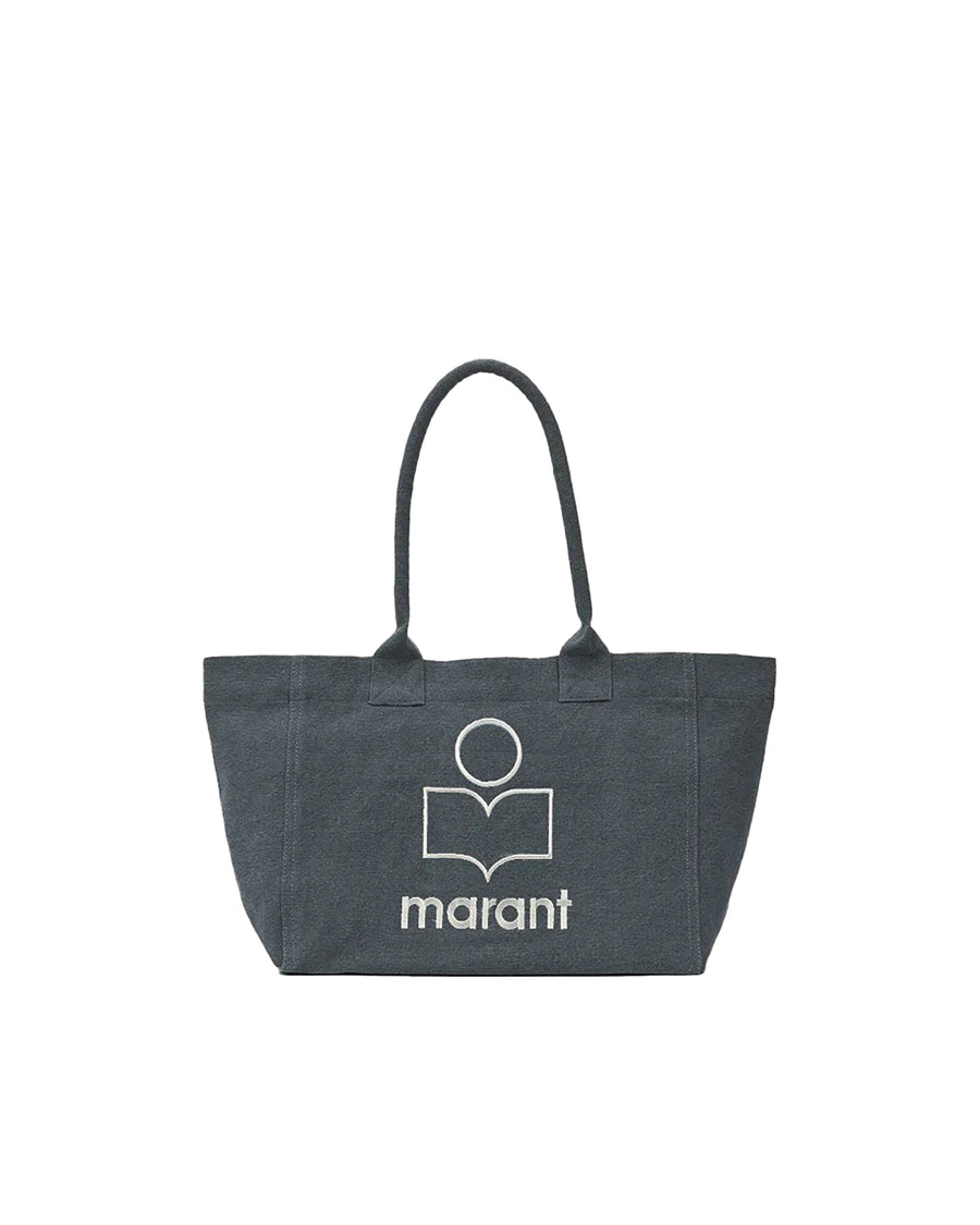 Tote Bag Yenky Faded Black Cotton Handbags