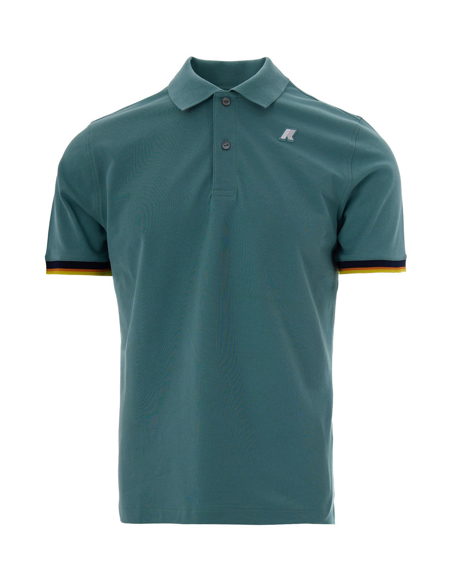 Polo Vincent Green Mine Cotton Shirts