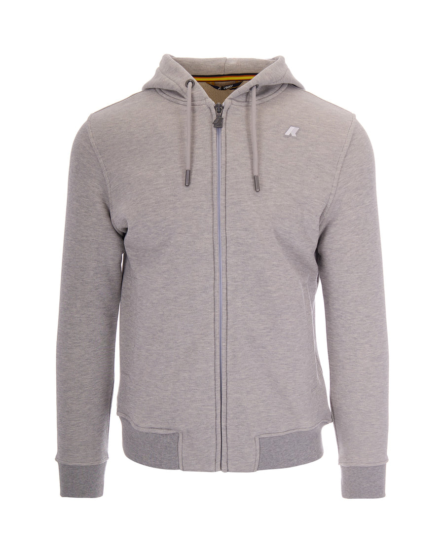 Sweatshirt Antony Grey Mid Mel Cotton Sweatshirts