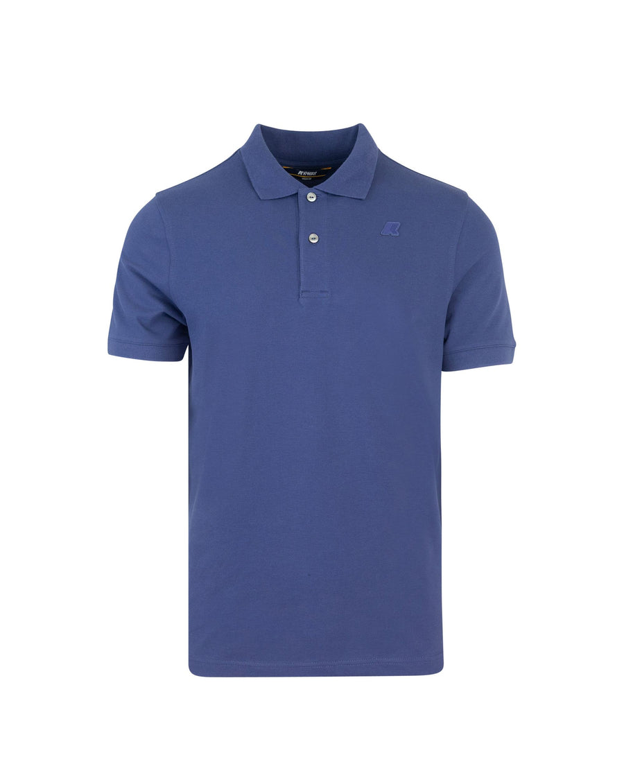 Polo Amedee Piquet Blue Cotton Shirts