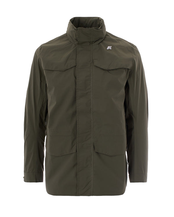 Field Jacket Manuel Green Lichen Main Fabric: Nylon