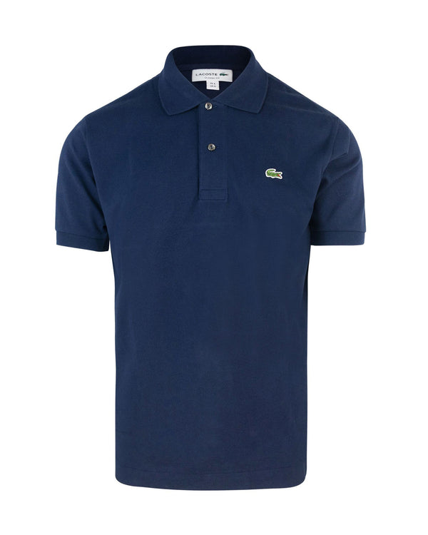 Polo Shirt L.12.12 Blue Cotton
