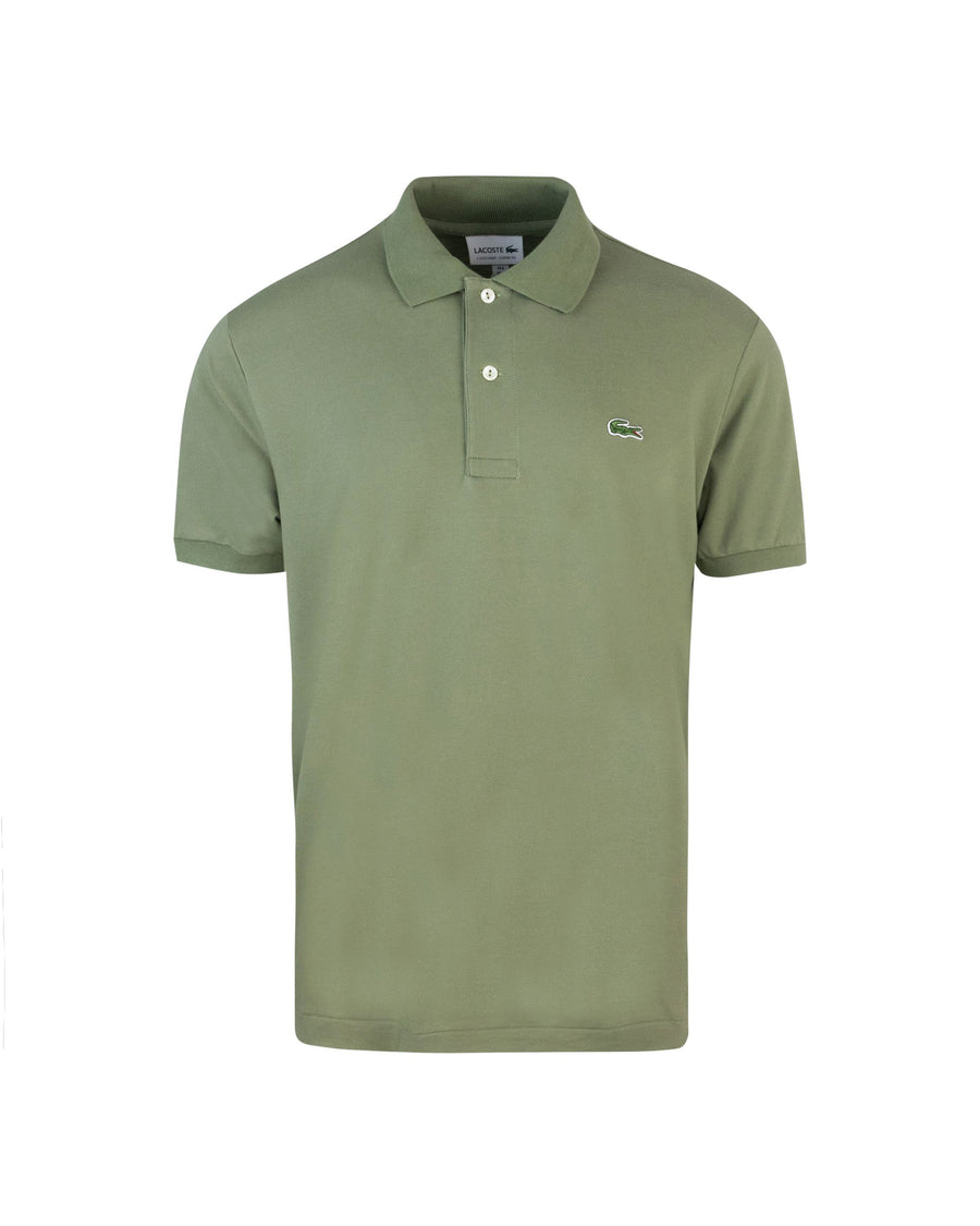 Polo Shirt L.12.12 Light Green Cotton