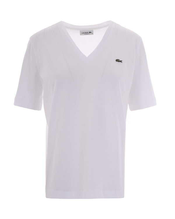 T-Shirt V Relaxed White Cotton T-shirts & Jerseys
