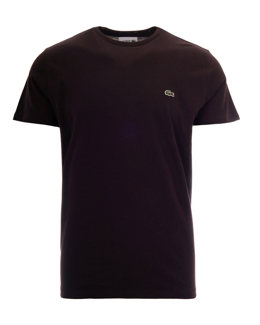 T-Shirt Pima Dark Brown Cotton T-shirts