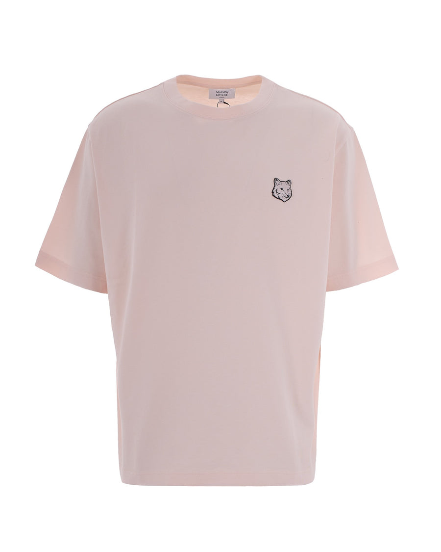 T-Shirt Fox Head Mauve Cotton T-shirts