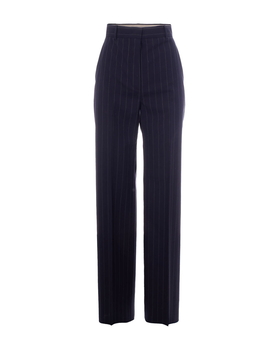 Trousers Enfasi Blue Wool