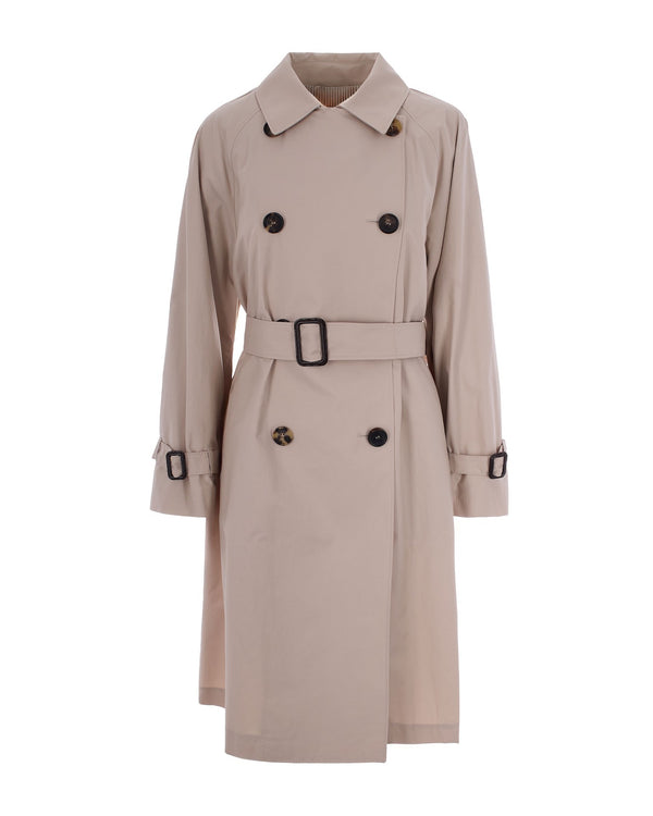 Trench Coat Antigoccia Natural Cotton & Raincoats