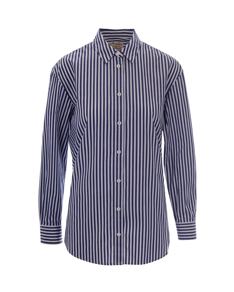 Shirt Brigitte Blue Stripes Cotton