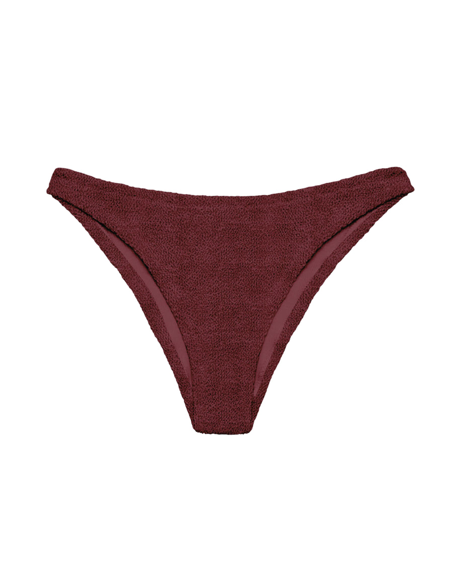 Bikini Briefs Elise Crinkle Red Polyamide One-pieces
