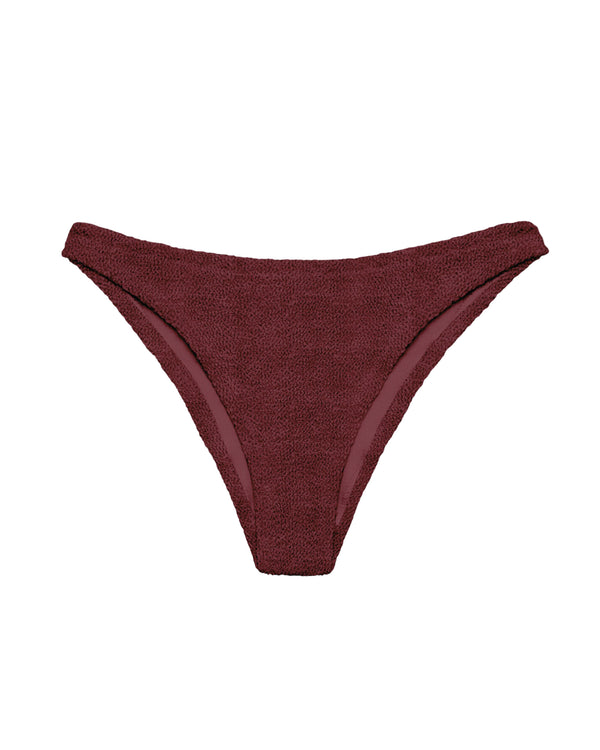 Bikini Briefs Elise Crinkle Red Polyamide One-pieces