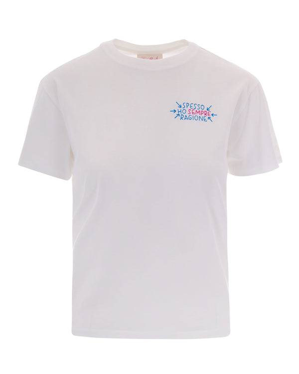 T-Shirt Emilie Jersey White Cotton T-shirts & Jerseys
