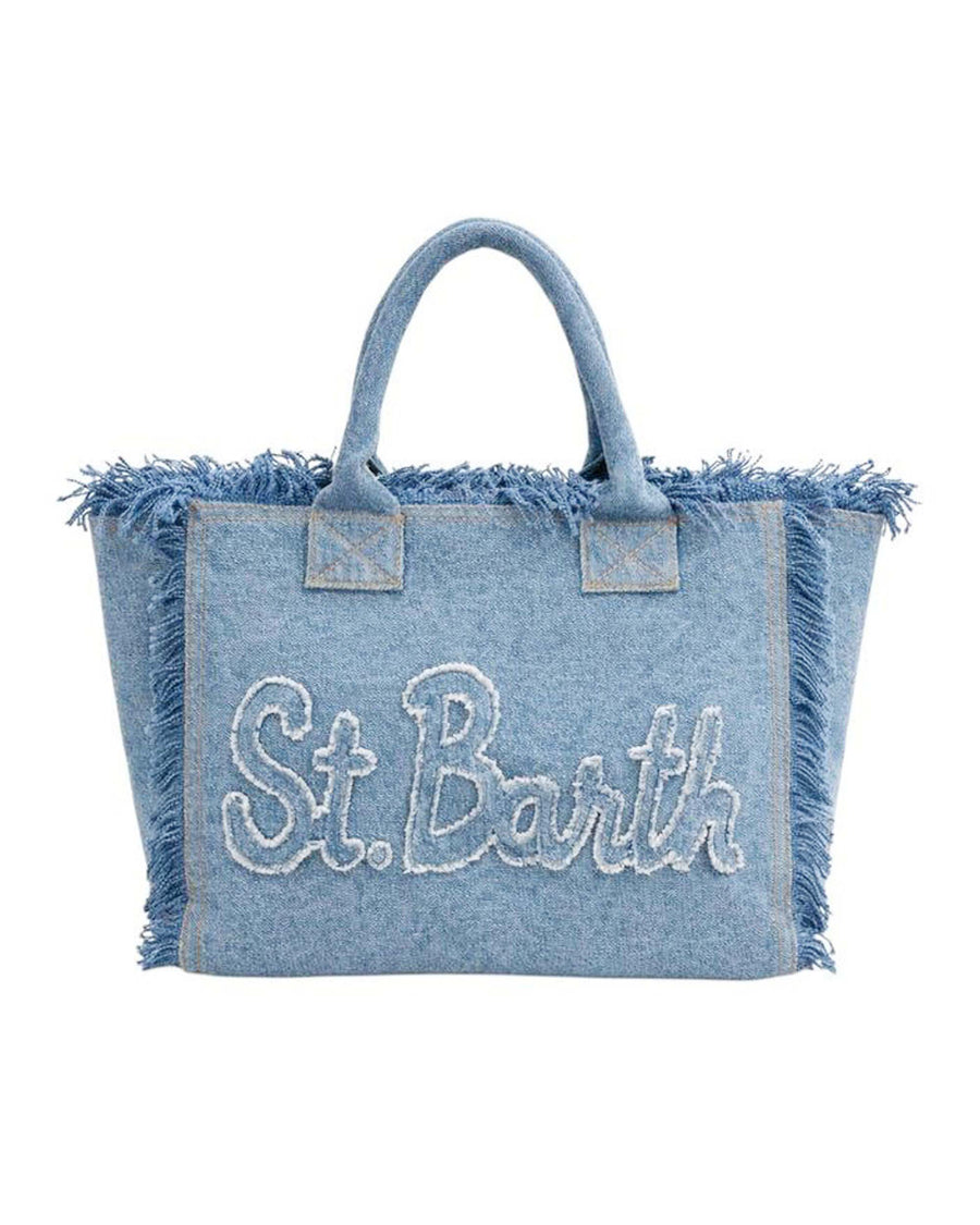 Shoulder Bag Vanity Denim Light Cotton