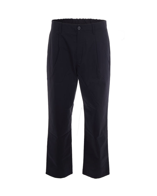 Trousers Athletics Relaxed Black Cotton