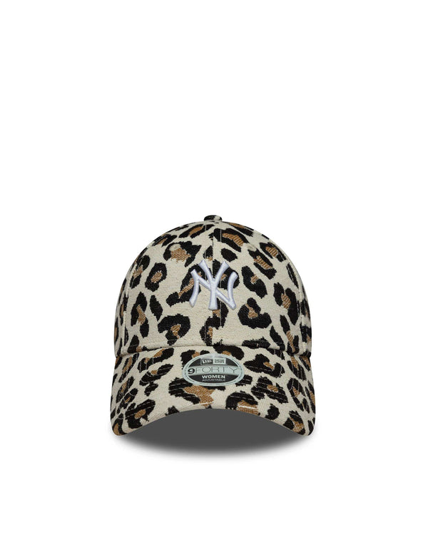 Baseball Cap 9forty Leopard Light Beige Polyester Hat