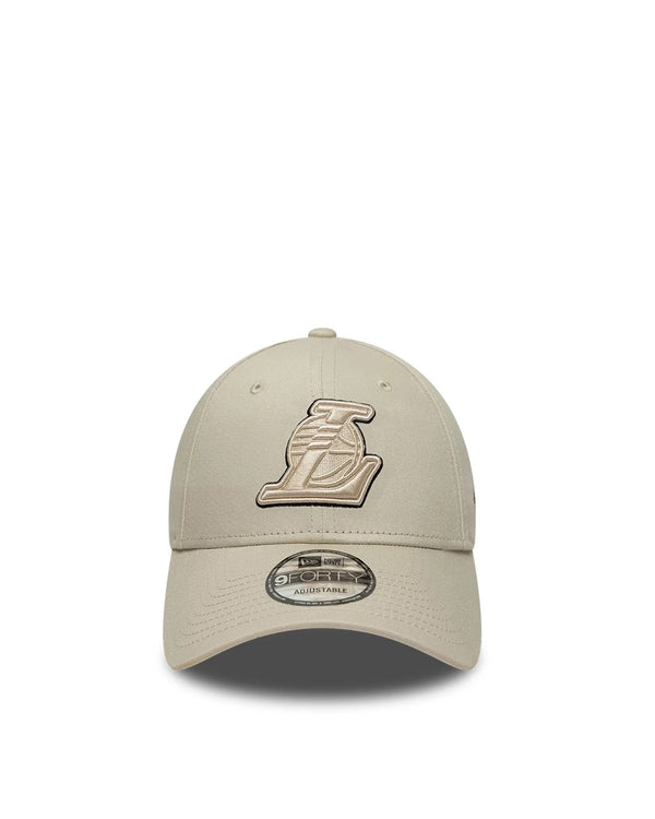 Baseball Cap 9forty Lakers Beige Cotton Hat