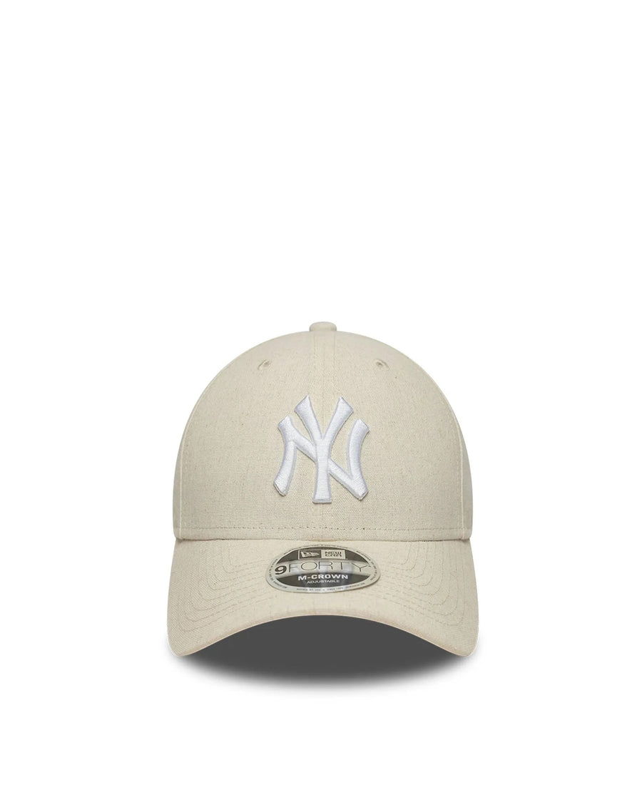 Cap 9forty M-Crown Cream Linen Hat