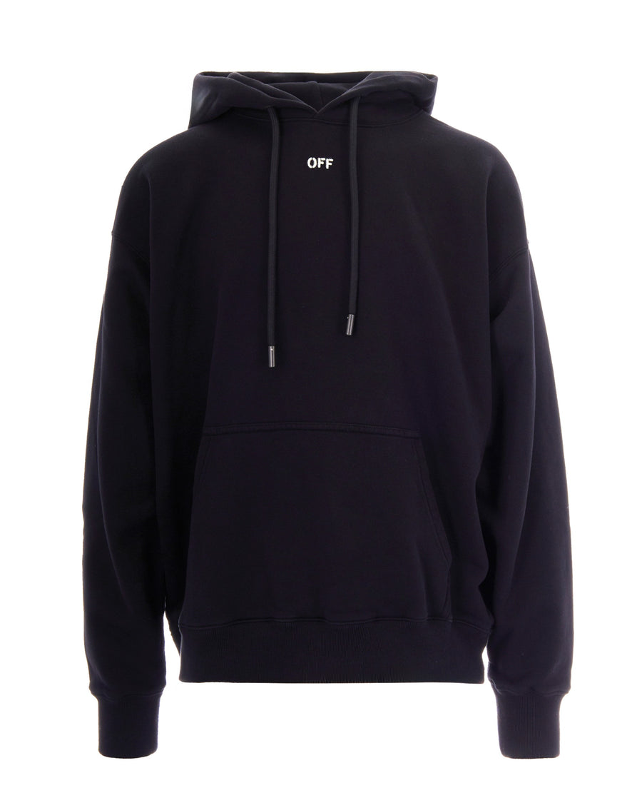Hoodie Black Cotton Sweatshirts