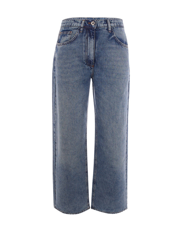 Jeans Warm Blue Wash New Cotton