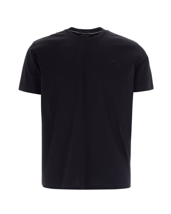 T-Shirt Jersey Shark Embroidery Black Cotton T-shirts
