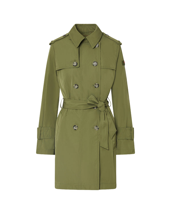 Trench Coat Knude Tjt Effimera Polyester & Raincoats