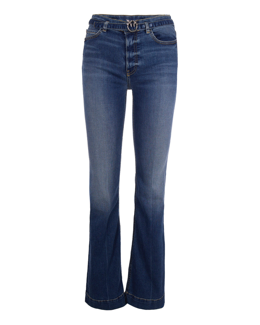 Jeans Flora Flared Medium Dark Wash