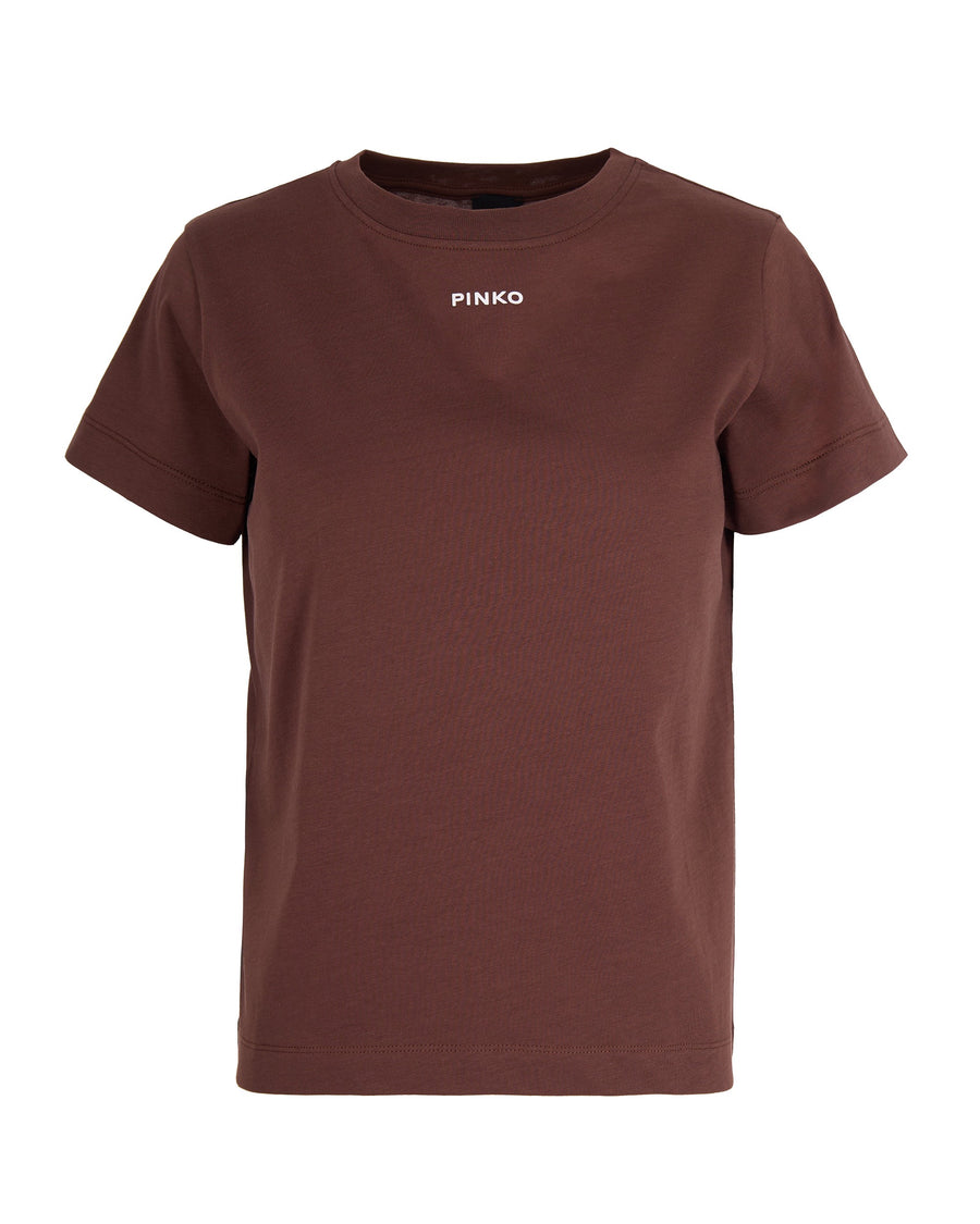 T-Shirt Logo Print Brown Earth X Plants Cotton T-shirts & Jerseys