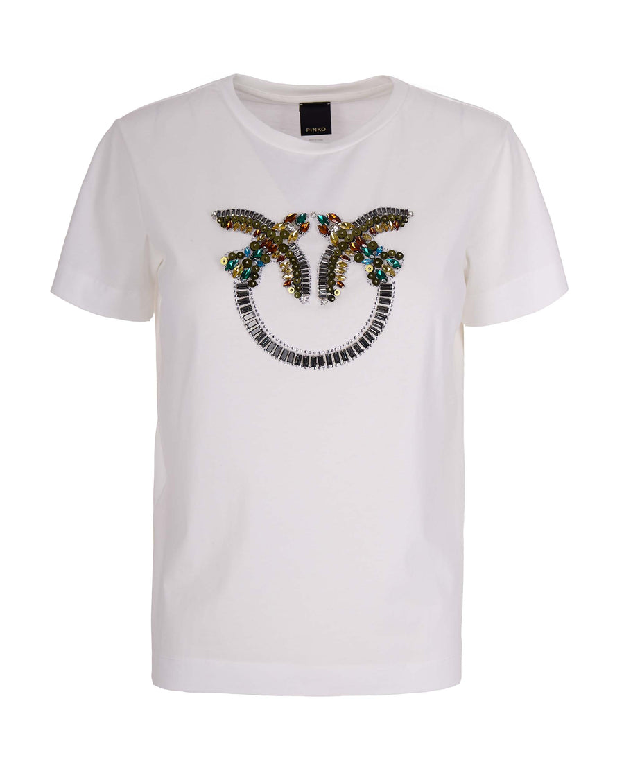 T-Shirt Love Birds White White/snow T-shirts & Jerseys