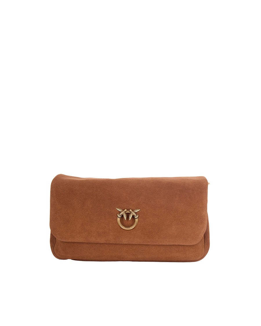 Baguette Bag Click Soft Brown Brown/leone-antique Gold Shoulder