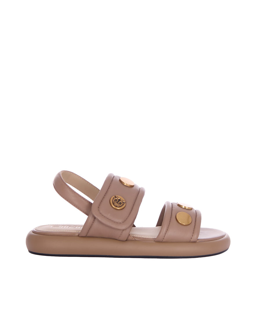 Sandal Fiona Tobacco-Antique Gold Tobacco/antique