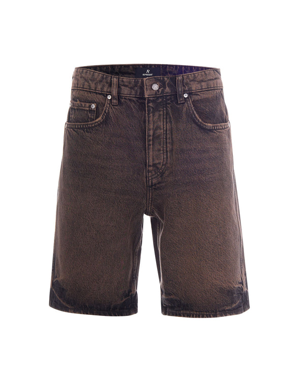 Denim Bermuda Shorts Bark Cotton