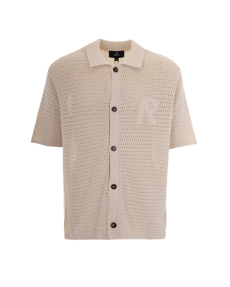 Shirt Pico Ecru Cotton