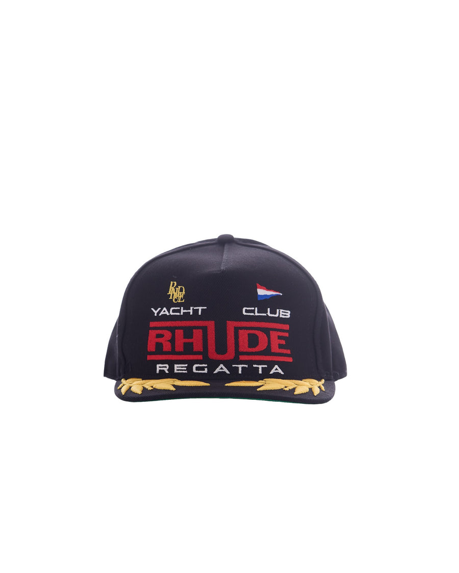 Baseball Cap Regatta Club Black-White-Red Black/white/red Hat