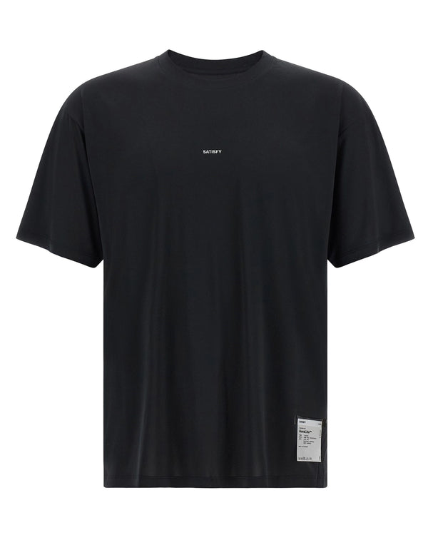 T-Shirt Auralite Black Recycled Polyester T-shirts
