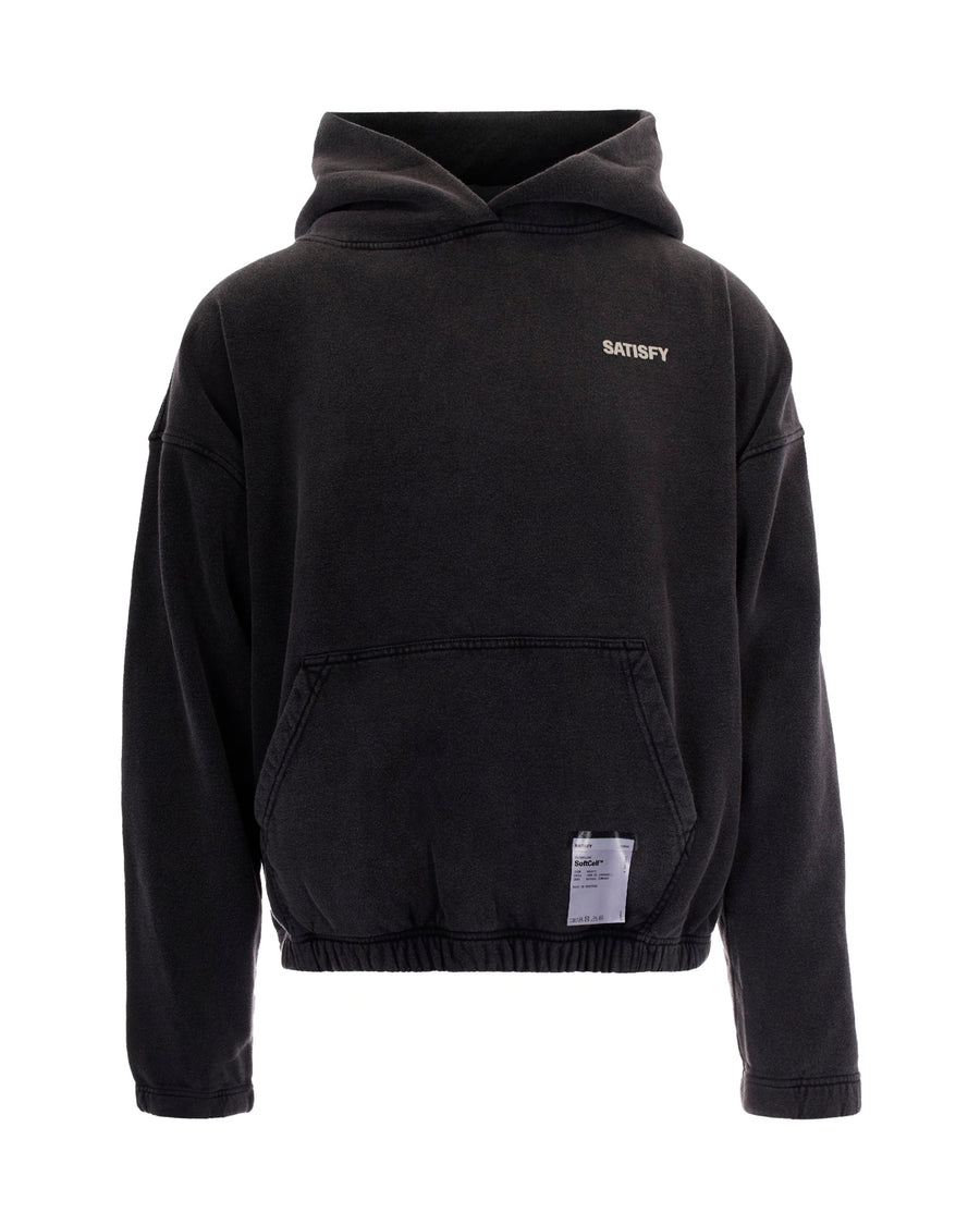 Hoodie Softcell Aged Black Cotton (organic) Sweatshirts