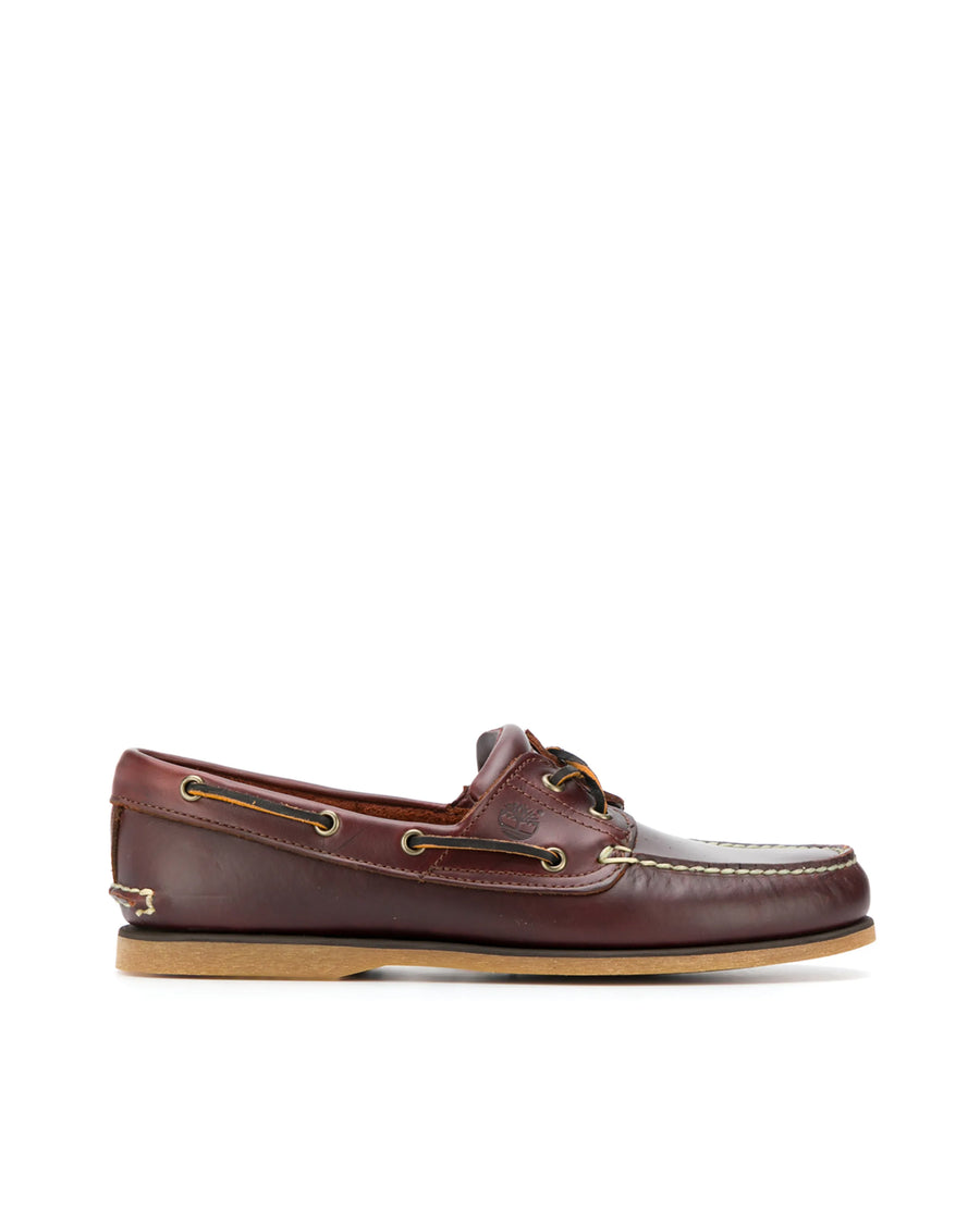Boat Moccasins Classic Brown Leather Shoe