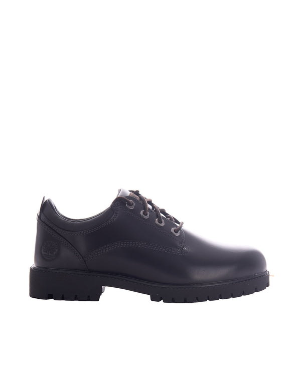 Lace-Up Shoes Black Full Grain Leather