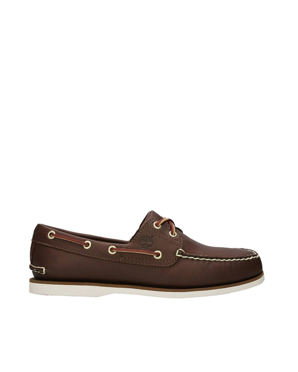 Boat Shoes Classic Brown Leather