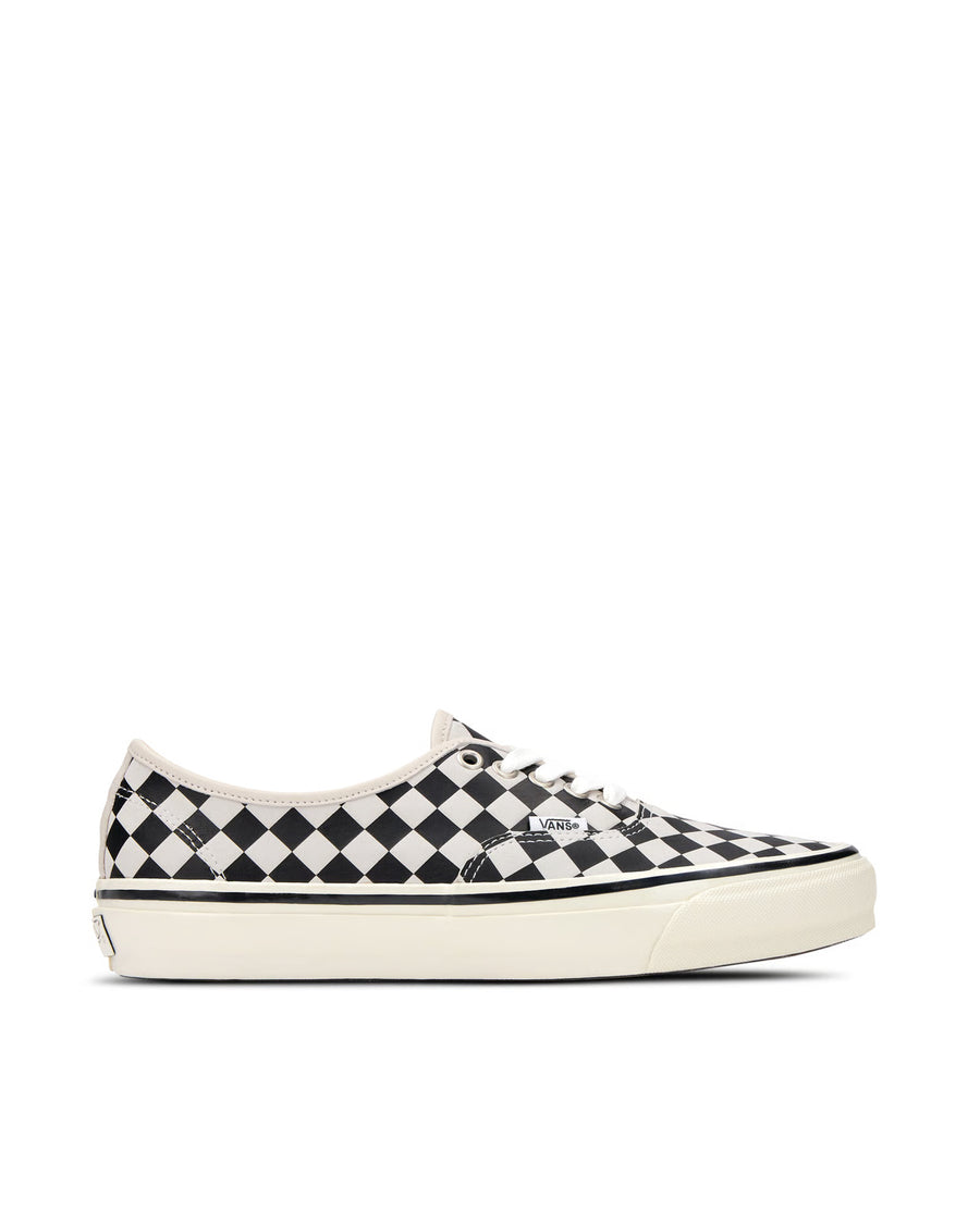 Sneakers Authentic 44 Diamond Check Black-White Black/white Leather Trainers