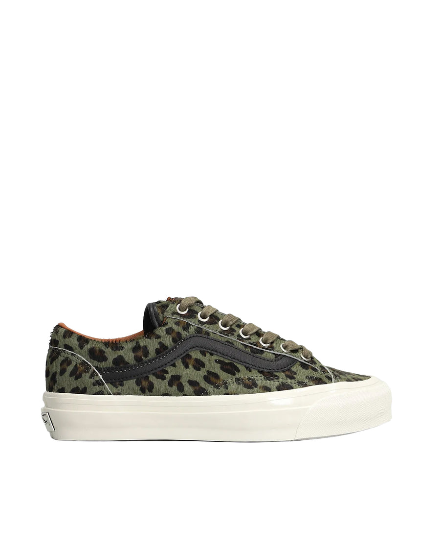 Sneakers Old Skool Olive Leather Trainers