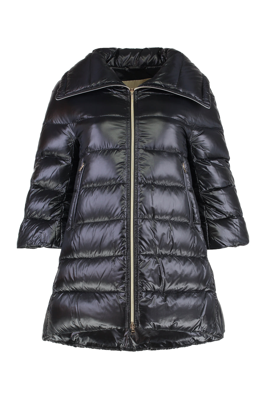 Cleofe Nylon Down Jacket Black Puffer